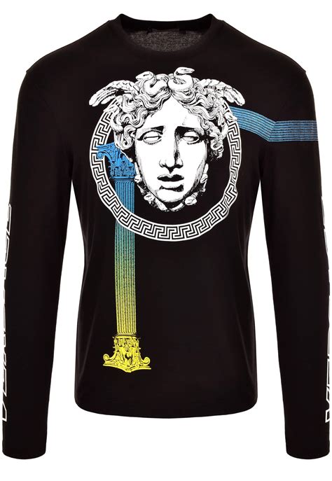 immagini t shirt versace|versace long sleeve t shirts.